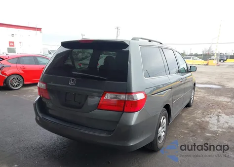2007 Honda Odyssey Ex-L from USA, damaged, VIN 5FNRL38667B443922